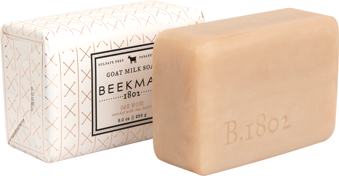 Oak Moss Goat Milk Bar Soap 9 Oz - Beekman 1802 Goat Milk Bar Soap (1200x1200), Png Download