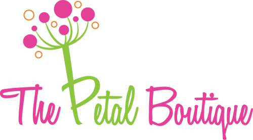 The Petal Boutique Gorgeous Flowers & Arrangements - Bring On The Bubbly Blue Gift Stickers (500x277), Png Download