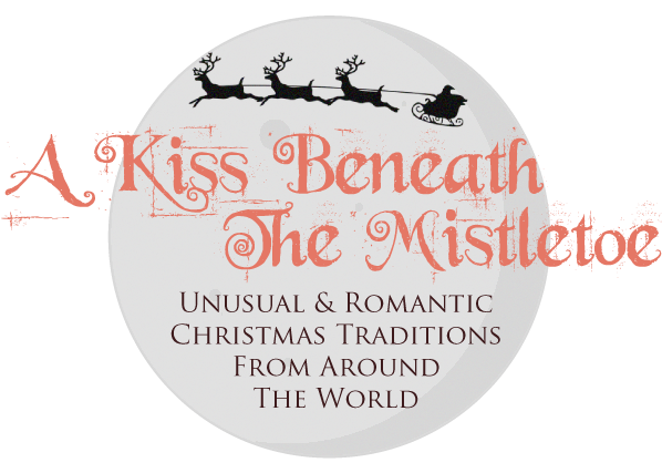 A Kiss Beneath The Mistletoe - Vintage Santa And Sleigh Riding Over Big Ben-england-double-sided (763x439), Png Download