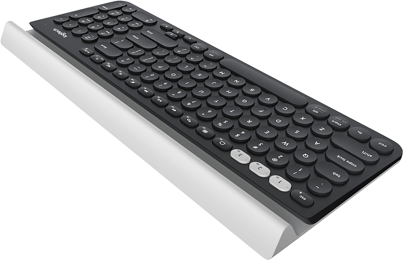 Logitech K780 Multi Device Wireless Keyboard (800x687), Png Download