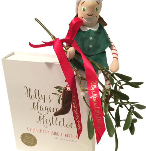 Holly's Magical Mistletoe Holly The Elf Doll Combo - Figurine (500x500), Png Download