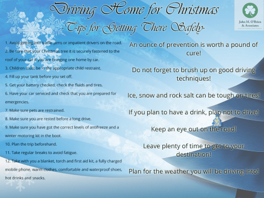 Christmas Tips For Drivers - Wing (520x390), Png Download