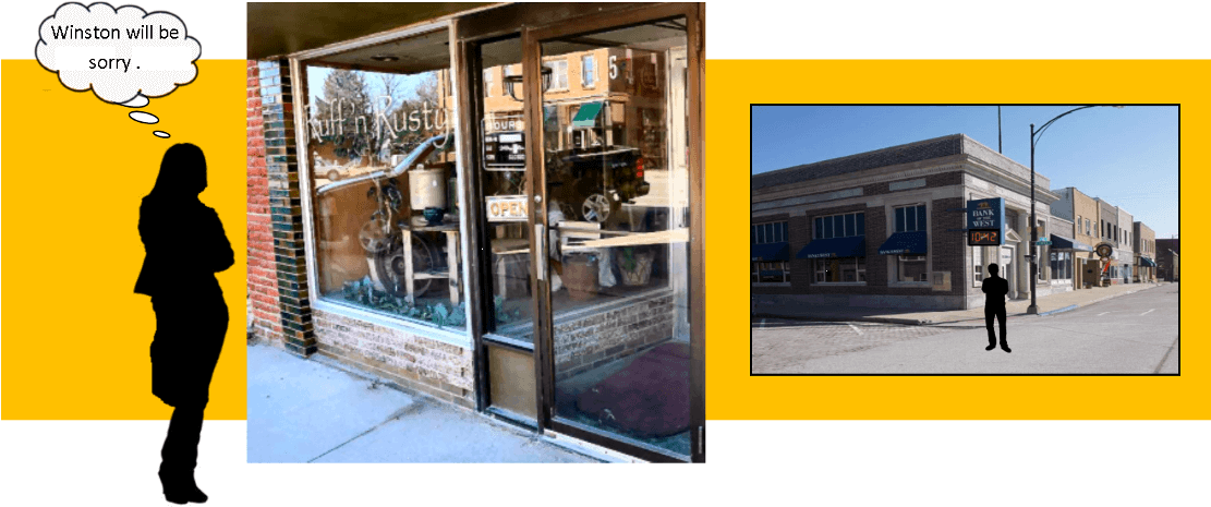 Rusty Nail & Ruff 'n Rusty Antiques Facebook - Commercial Building (1110x476), Png Download
