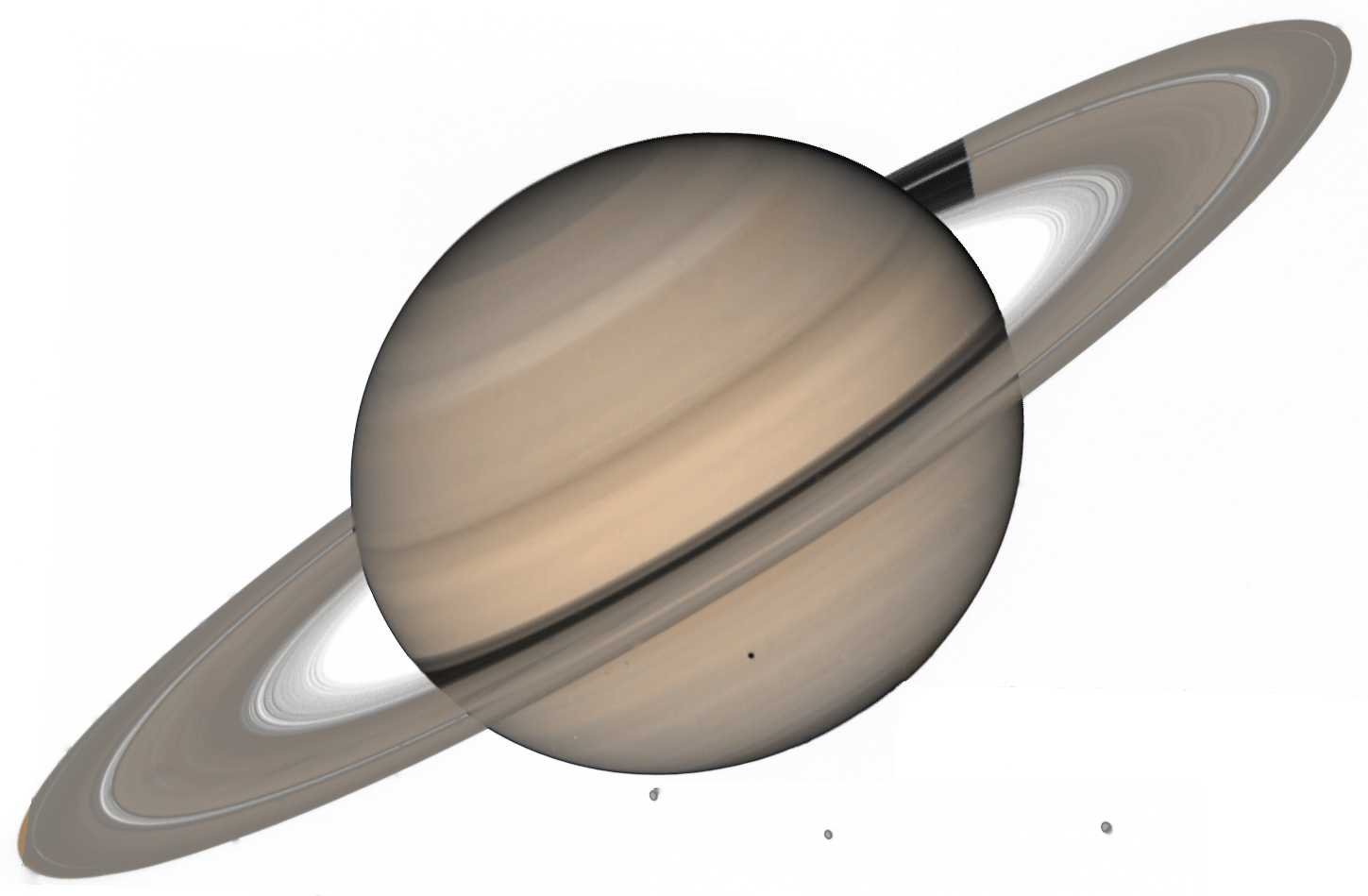 Saturn Belt - Saturn (1449x949), Png Download