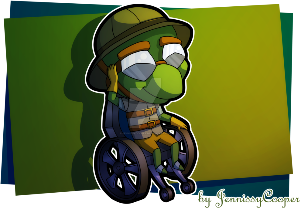 Chibi Bentley The Brains By Jennissycooper - Bentley Cooper Gang Chibi (1061x752), Png Download
