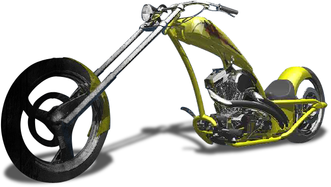 Custom Motorcycles Png (666x376), Png Download