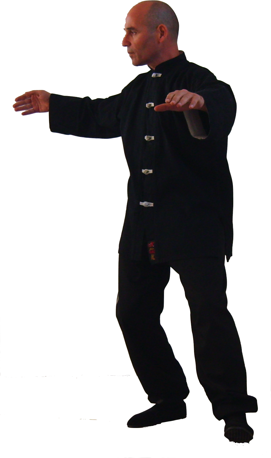 Stepping Back To The Right - Qigong (911x1578), Png Download