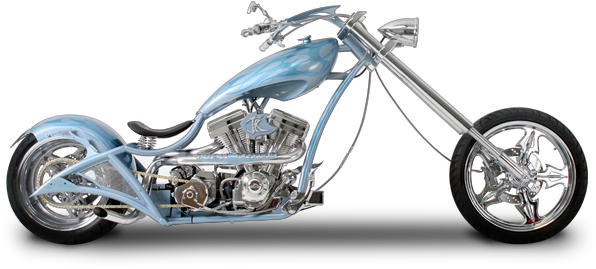 Todas Las Motos De American Choppers - Occ Military Bike (600x332), Png Download