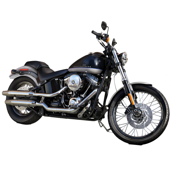 2013 Harley-davidson Blackline, Chopper Aggression - Triumph Street Triple (820x700), Png Download