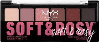 Nyx Professional Makeup - Nyx Soft & Rosy Eyeshadow Palette (440x280), Png Download