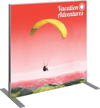 Square Vector Frame Display - 8ft X 4ft Vector Frame Rectangle 04-r With Single Sided (345x373), Png Download