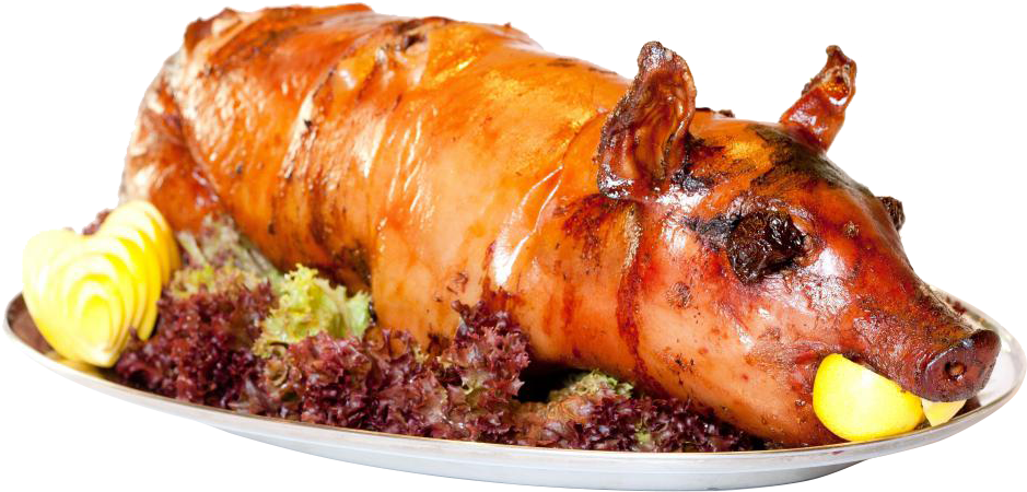 Pig Roast Png - Suckling Pig (1000x560), Png Download