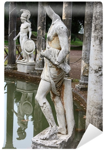 Remains Of Greek Statues At Villa Adriana Near Tivoli - Hadrian's Villa (400x400), Png Download