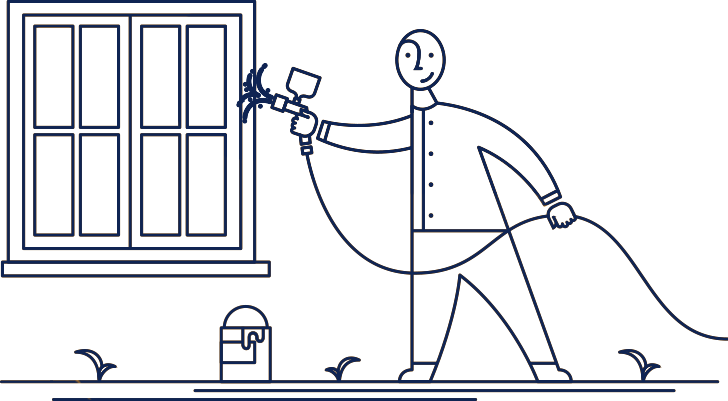 Window Painting - Painting (728x401), Png Download