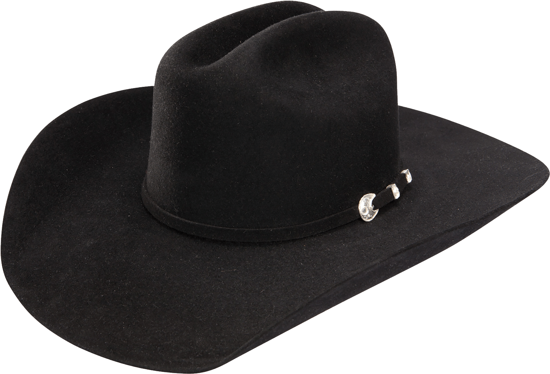 Black Western Hat (1848x2000), Png Download