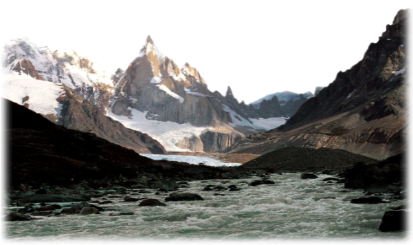 Moon Silhouette Png - Cerro Torre (600x400), Png Download