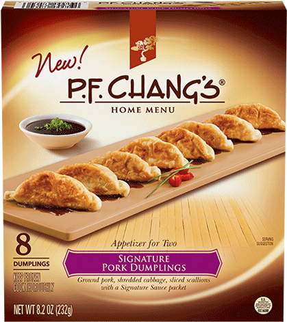 Chang's Home Menu Signature Pork Dumplings - Pf Chang Pork Dumplings (500x500), Png Download