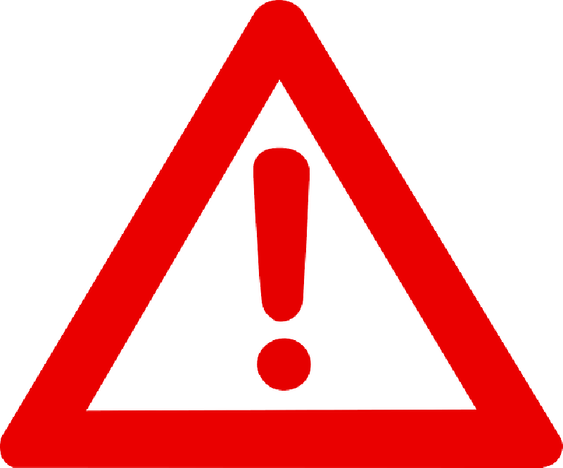 Fabrication - Warning Sign Svg (800x666), Png Download