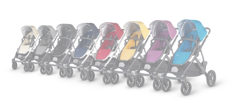 Top 10 Strollers - Uppababy Vista Travel System With Mesa Car Seat (749x348), Png Download