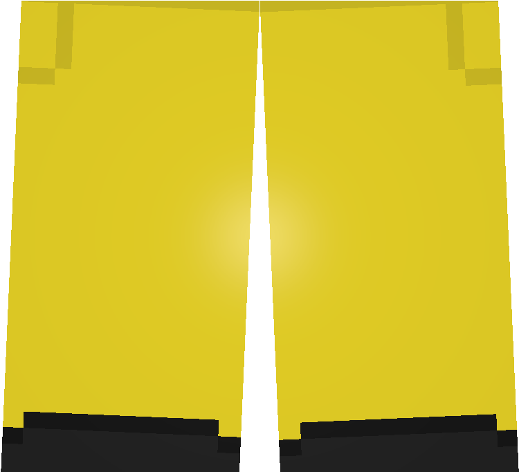 Suit Bottom Gold - Unturned Bottom (1024x1024), Png Download