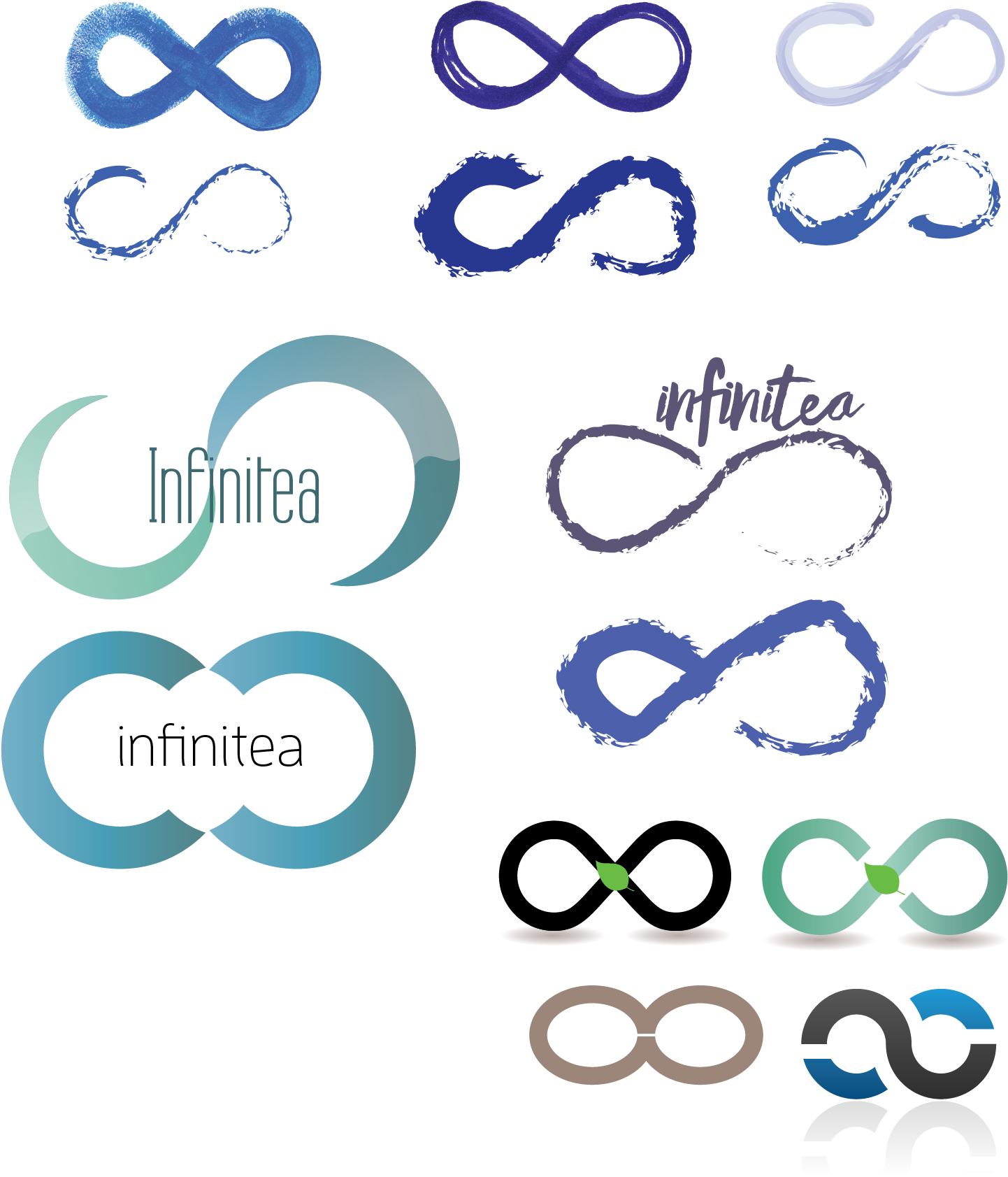 Infinity Logo Roughs-01 - Heart (1540x1773), Png Download