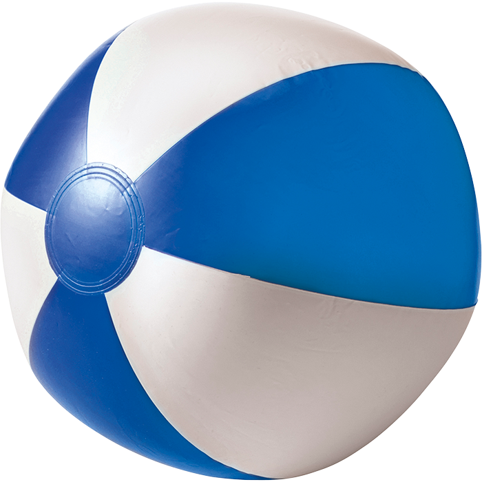 Br9620 Two Tone Inflatable Beach Ball, - Blue Beach Ball Png (700x700), Png Download