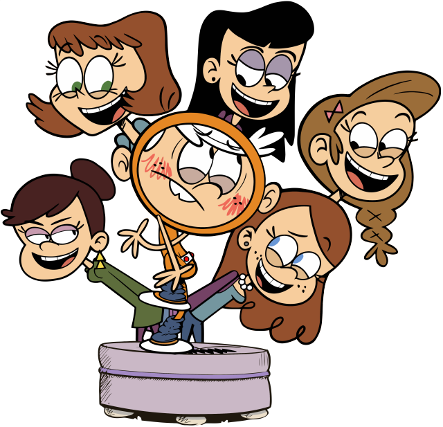 Apparently - Loud House Leni's Friends (640x617), Png Download