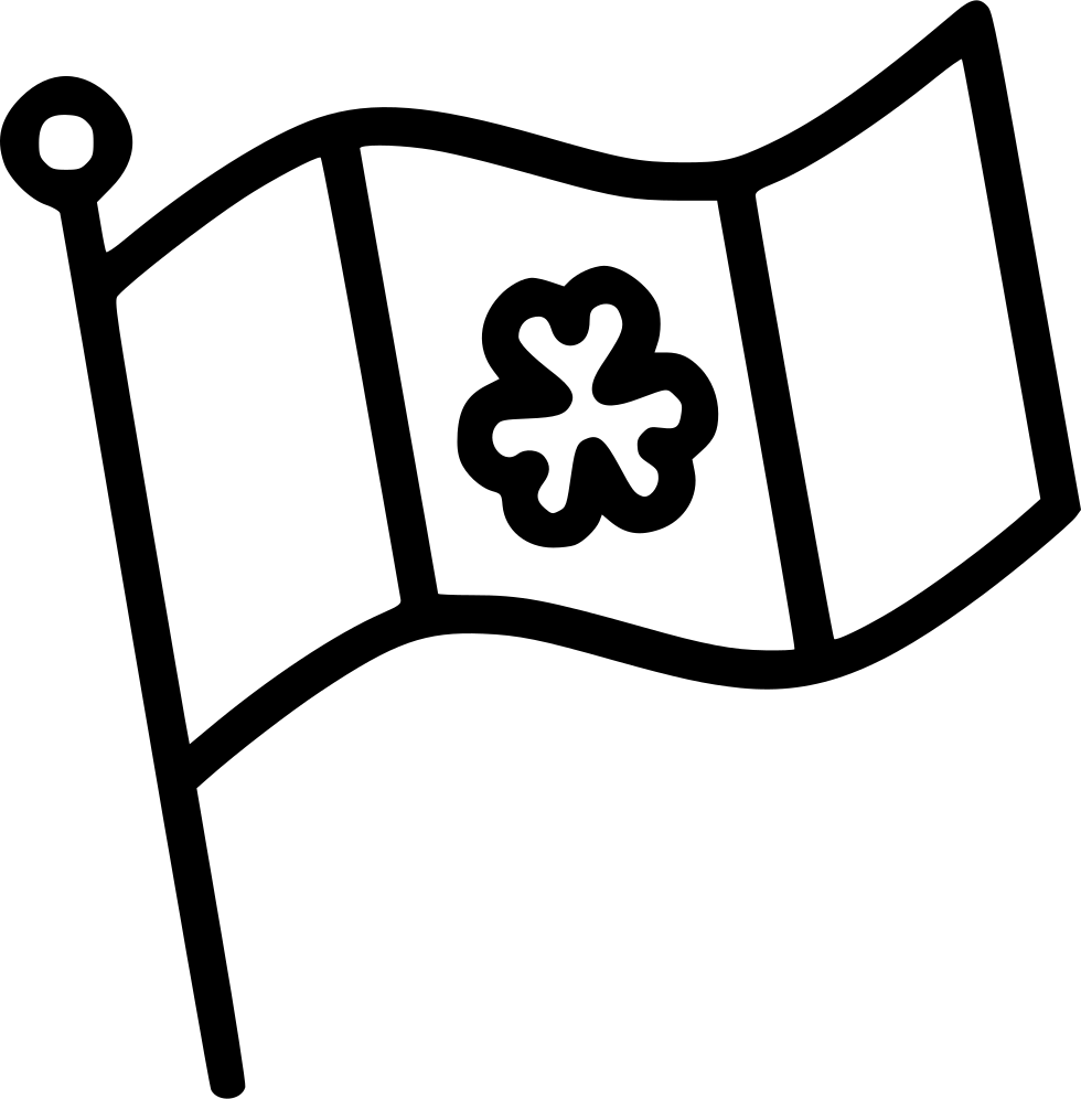 Flag Feival Irish Shamrock Comments (980x996), Png Download