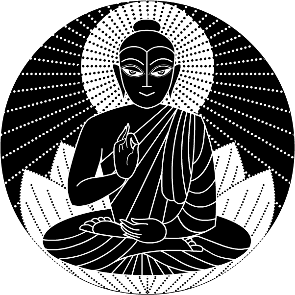 The Ten Avatars Of Vishnu - Transparent Buddha (640x640), Png Download