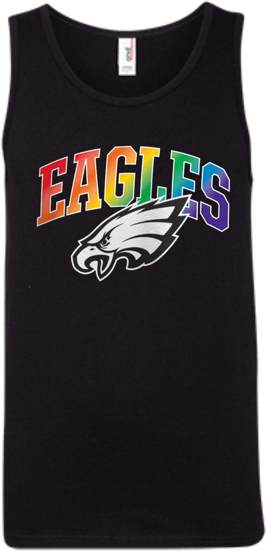 Tt0143 Philadelphia Eagles 2018 Color Logo Tank Top - Philadelphia Eagles Galaxy S8 Case - Philadelphia Eagles (969x1140), Png Download
