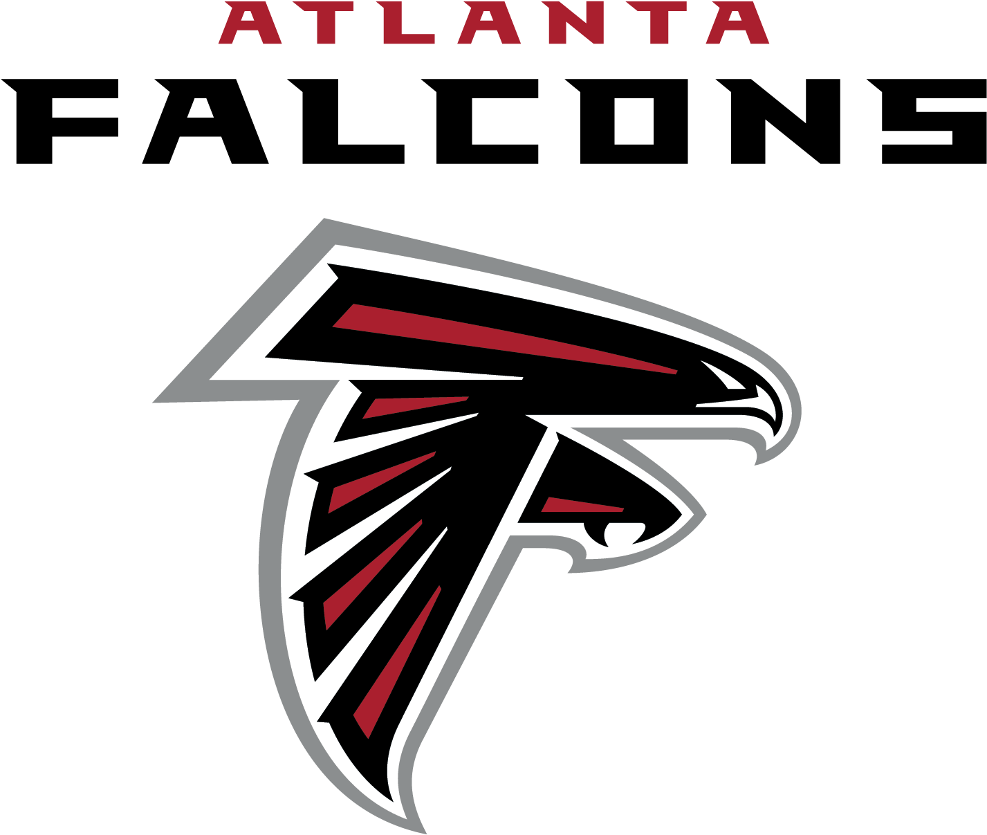 Event Partners - Atlanta Falcons Static Cling Decal (1500x1500), Png Download