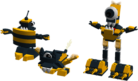 Hiveineers Lego - Cyber Mixels Lego (1024x541), Png Download