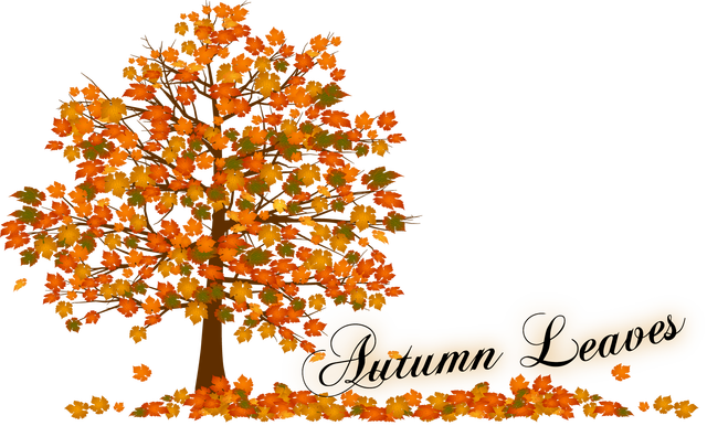 Download Transparent Autumn Tree Clip Art - Fall Tree Leaves Png - PNGkit