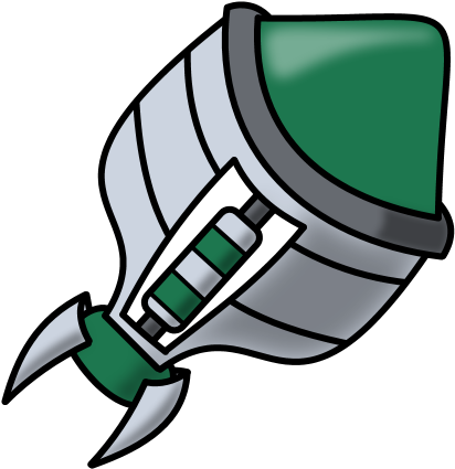 Super Missile (450x450), Png Download