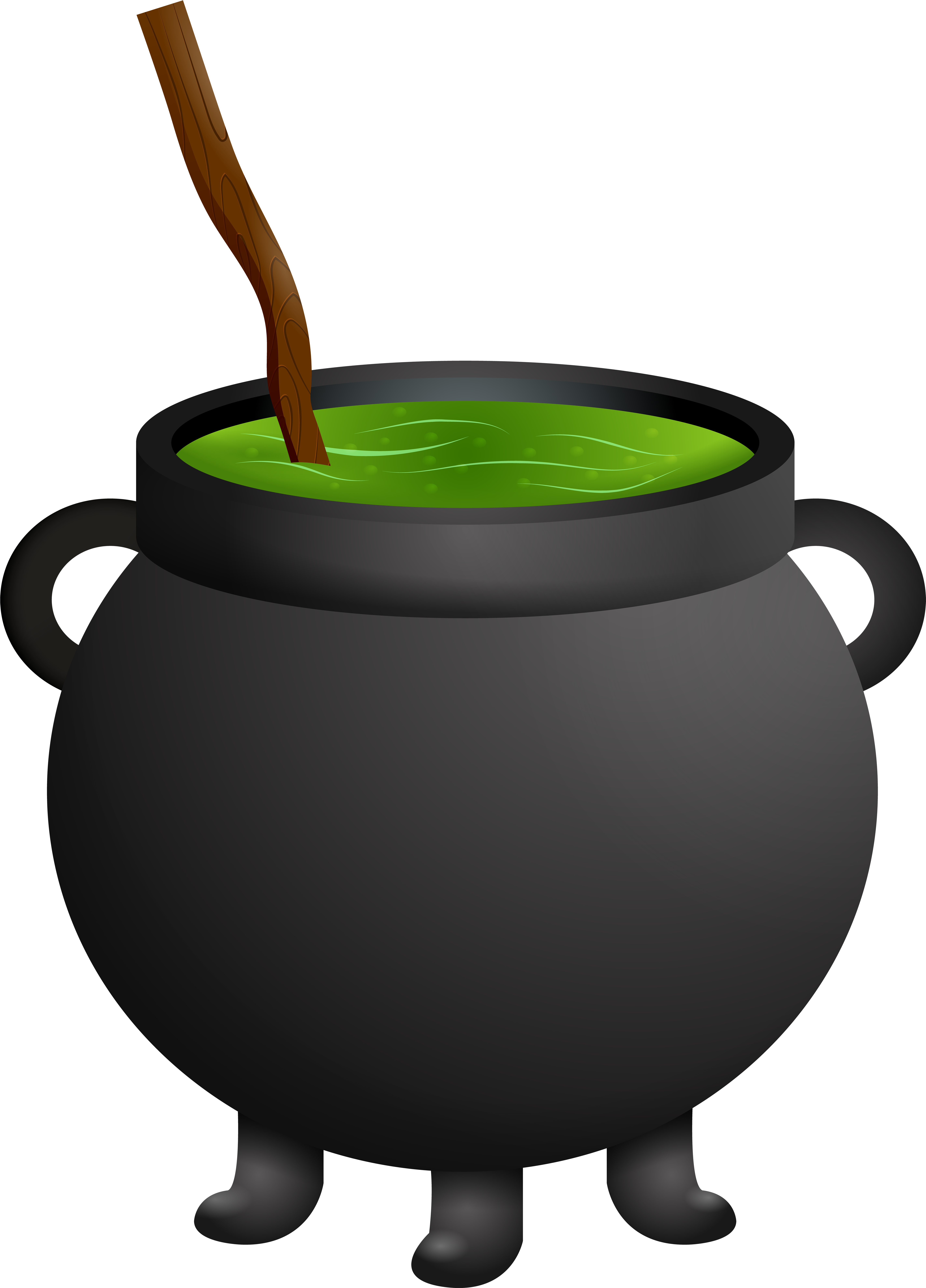 Image Royalty Free Cauldron Witchcraft Clip Art Witch - Cauldron Clipart (5844x8000), Png Download