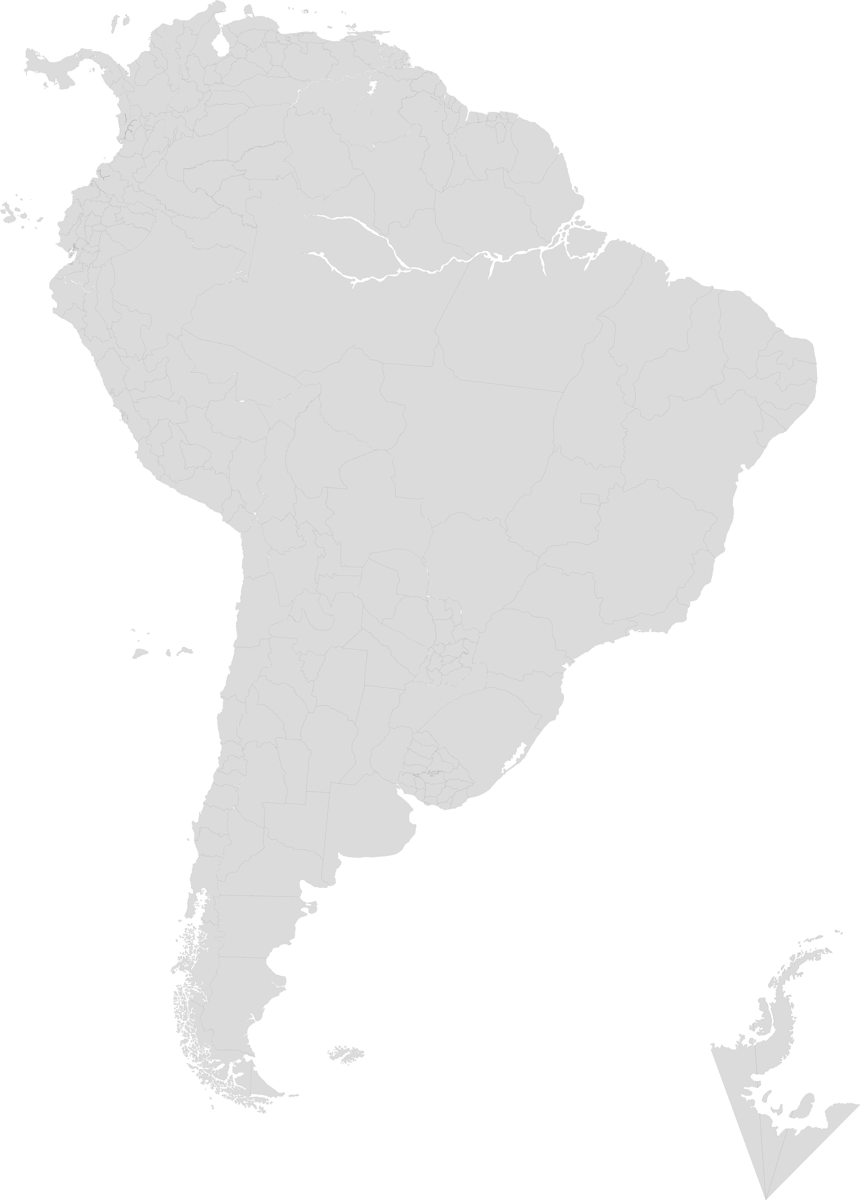 South America Svg File (4096x5298), Png Download