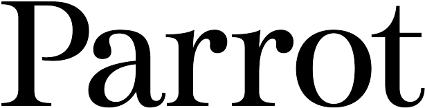 Logo Parrot - Parrot Ar.drone (654x200), Png Download
