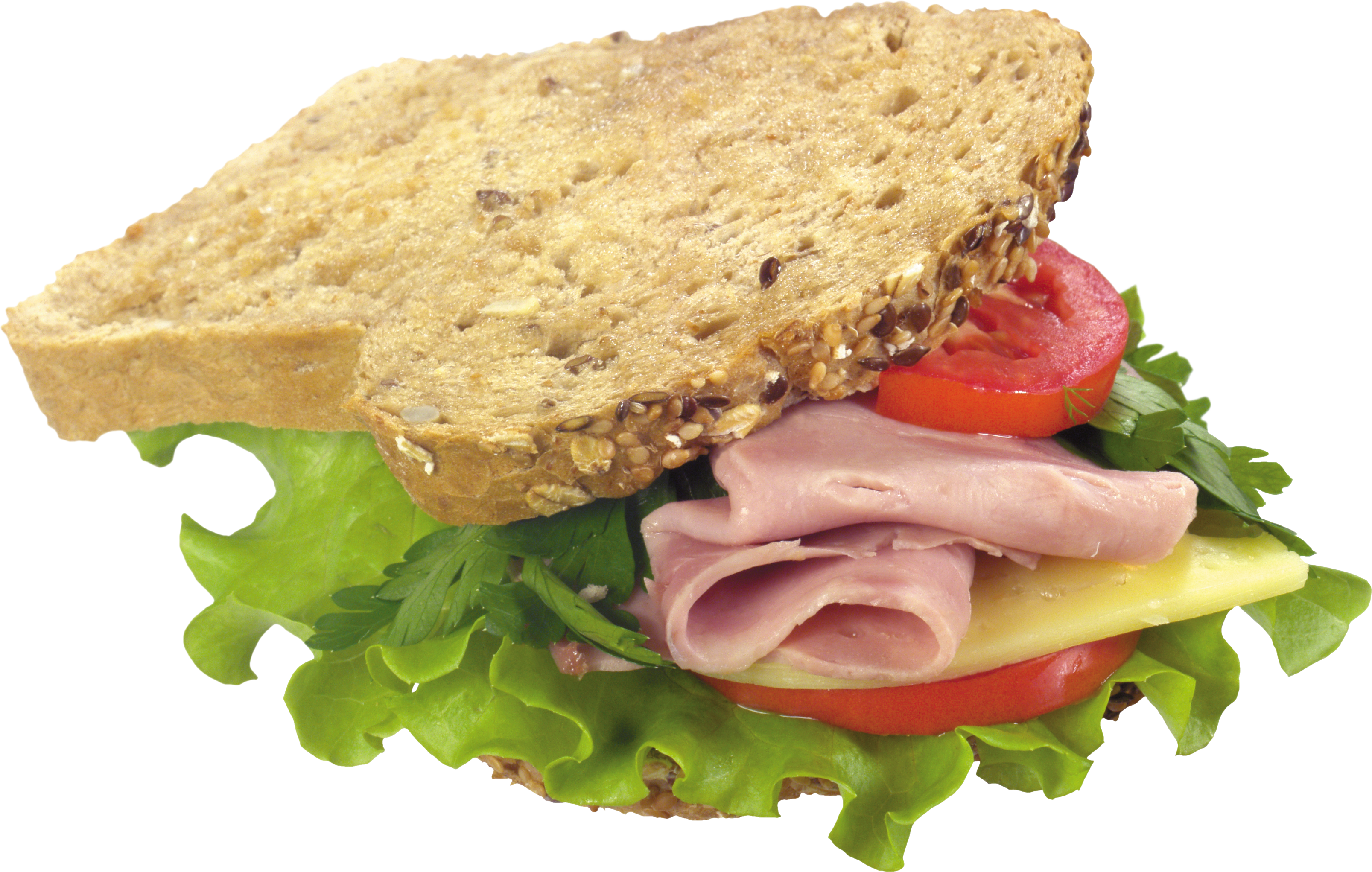 Burger And Sandwich Png Clipart - Sandwich (3214x2043), Png Download