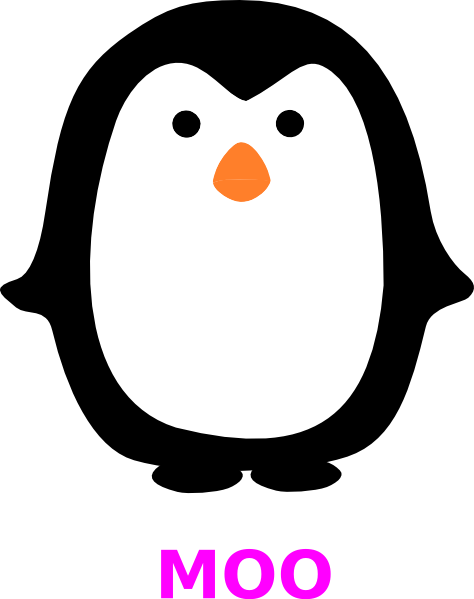 Cartoon Penguin Svg Clip Arts 474 X 599 Px (474x599), Png Download