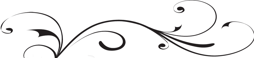 ~lets Party Tonight~ Open And Accepting Plz - Black Swirl Border Transparent (876x200), Png Download