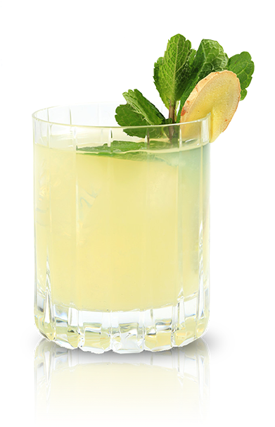 L Gingermint Margarita - Mint Margarita Png (476x612), Png Download