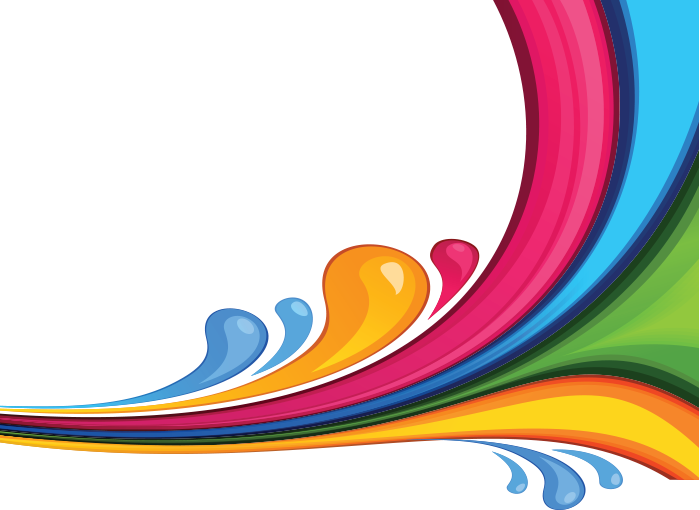 Colorful Waves Png - Colour Design Waves (700x510), Png Download