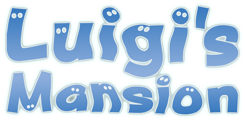 Luigi's Mansion Logo (800x395), Png Download