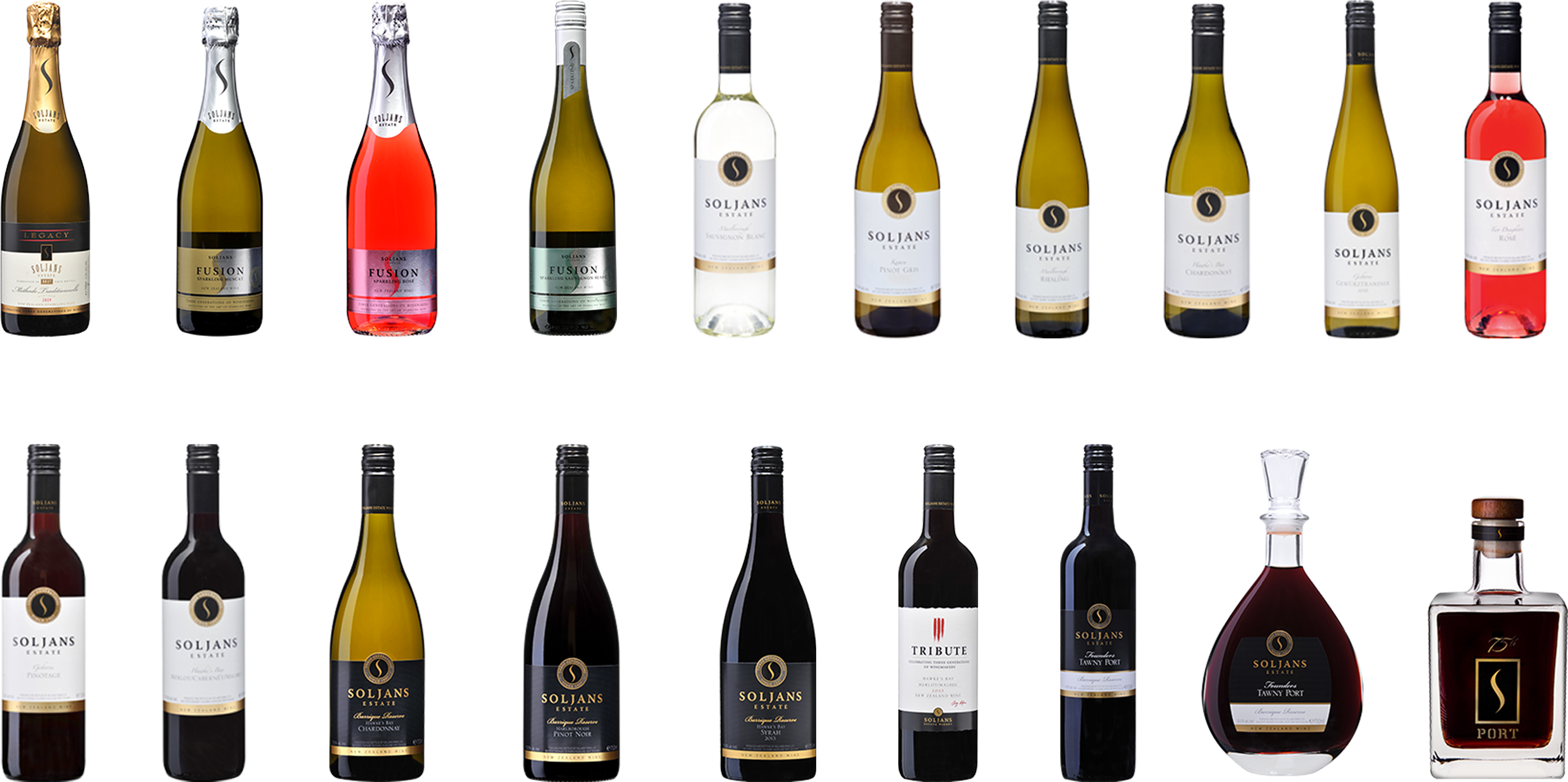 Here At Soljans Estate Winery, We Produce A Wide Range - New Zealand Port Wine (3750x2080), Png Download