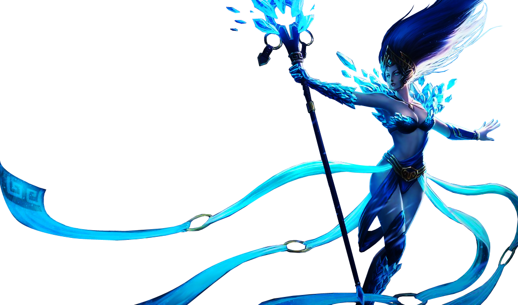 Frost Queen Janna Skin Png Image - League Of Legends Janna Png (1024x604), Png Download