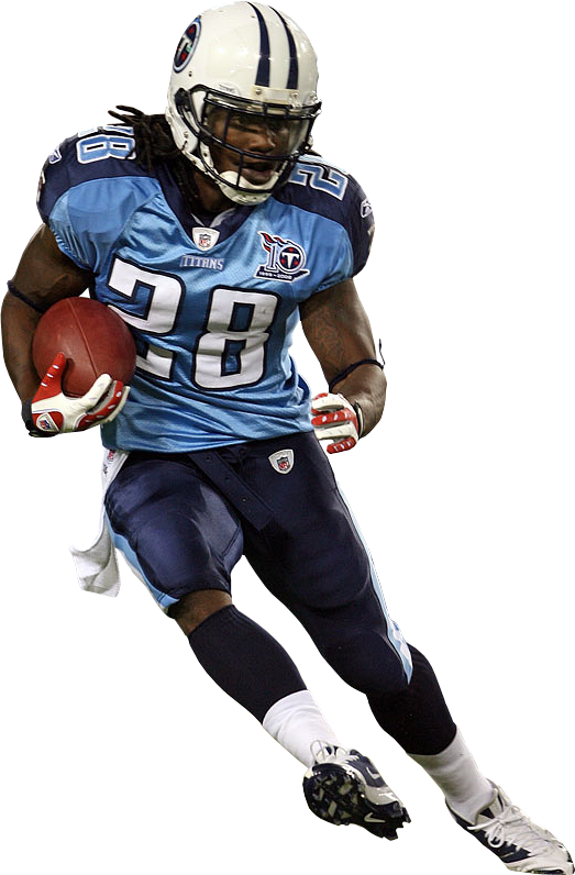 American Football Png - Chris Johnson Titans (523x796), Png Download