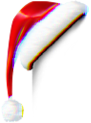 Christmas Santa Hat Png - Christmas Day (400x400), Png Download