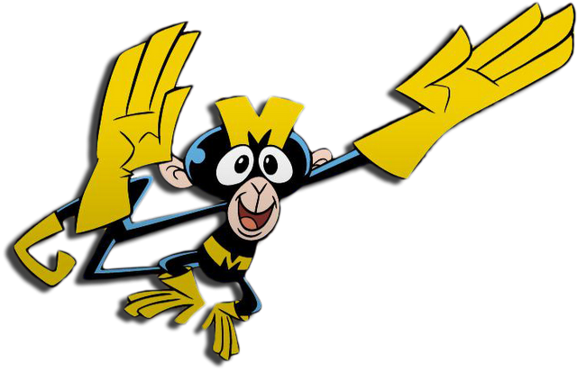 Monkey - Dexter's Lab Png (640x413), Png Download