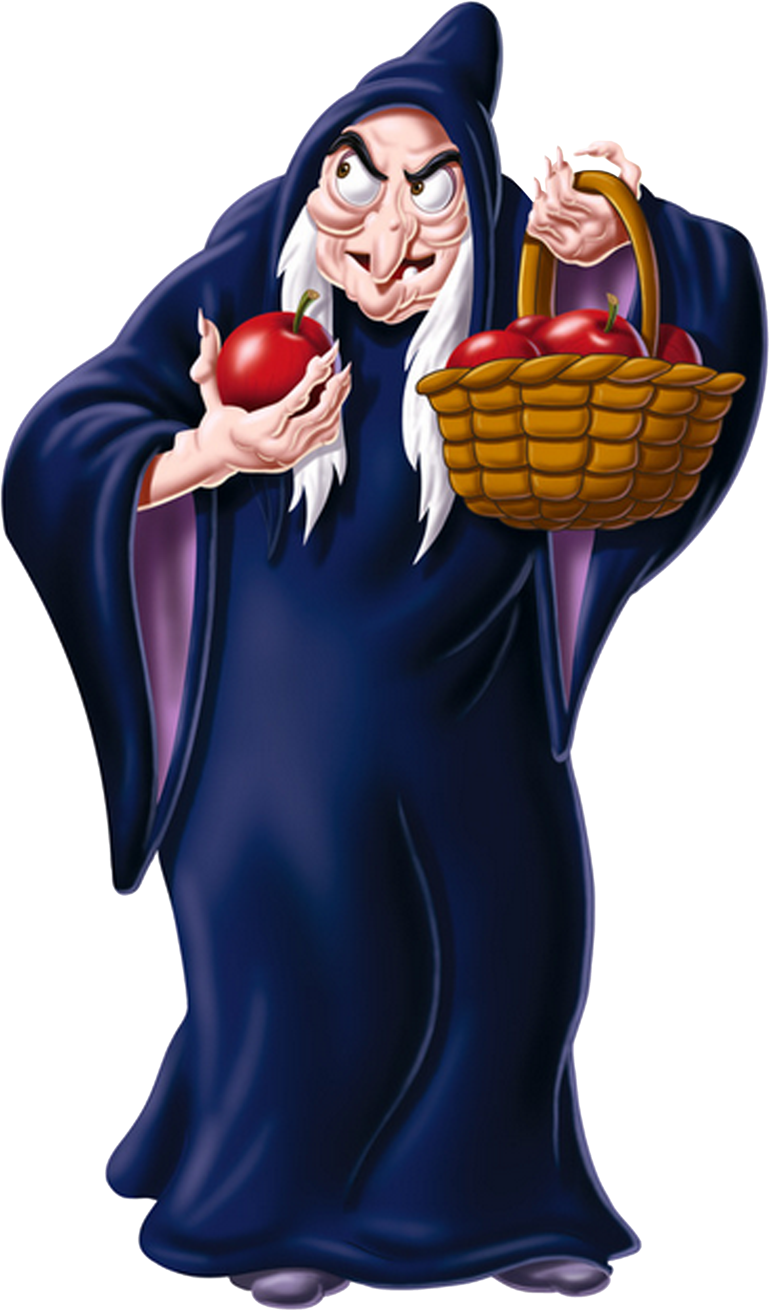 Evil Queen Old Lady (1800x2671), Png Download