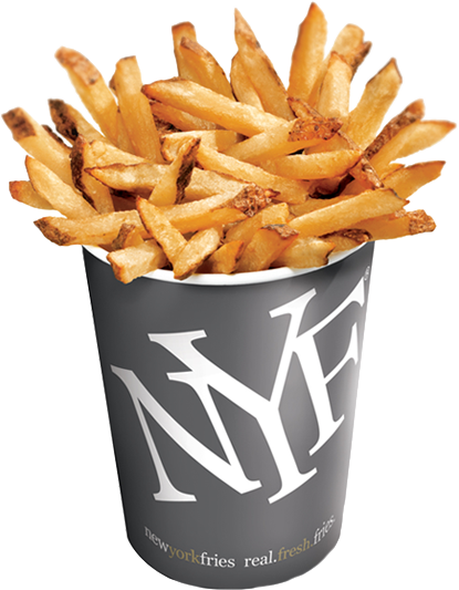 New York Fries - New York Fries Small Fries (415x533), Png Download